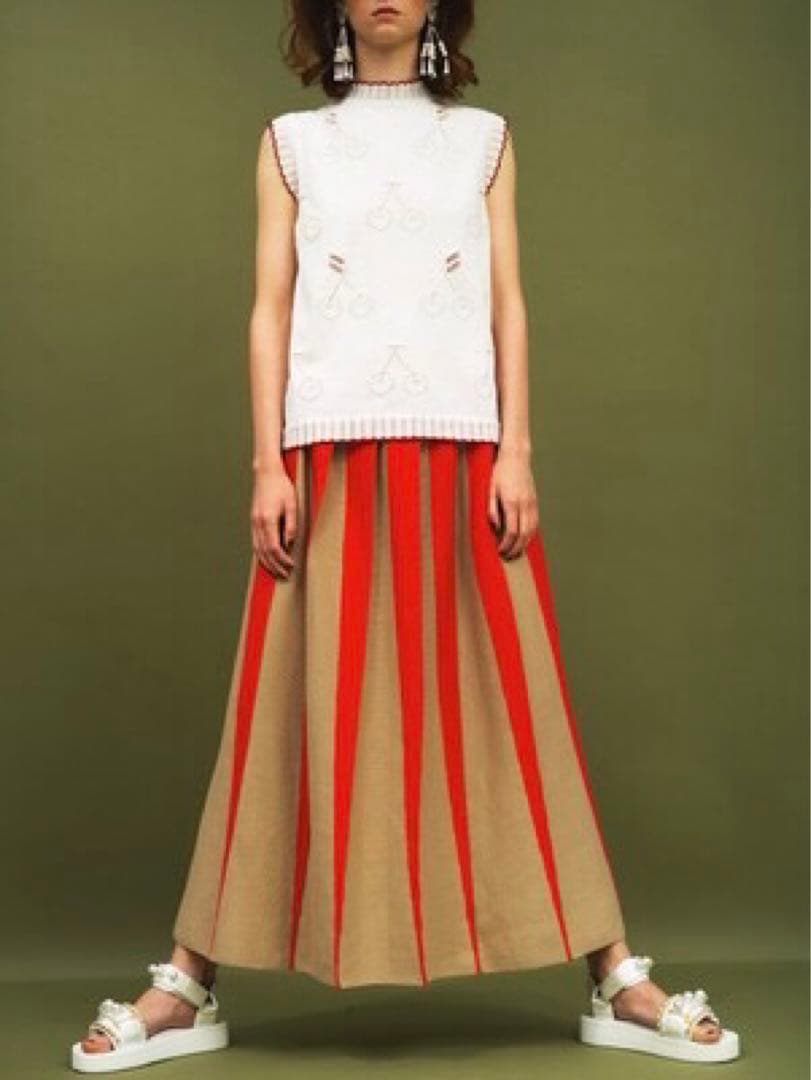 MUVEIL ミュベール サマーニット トップス mame ロンハーマン - メルカリ