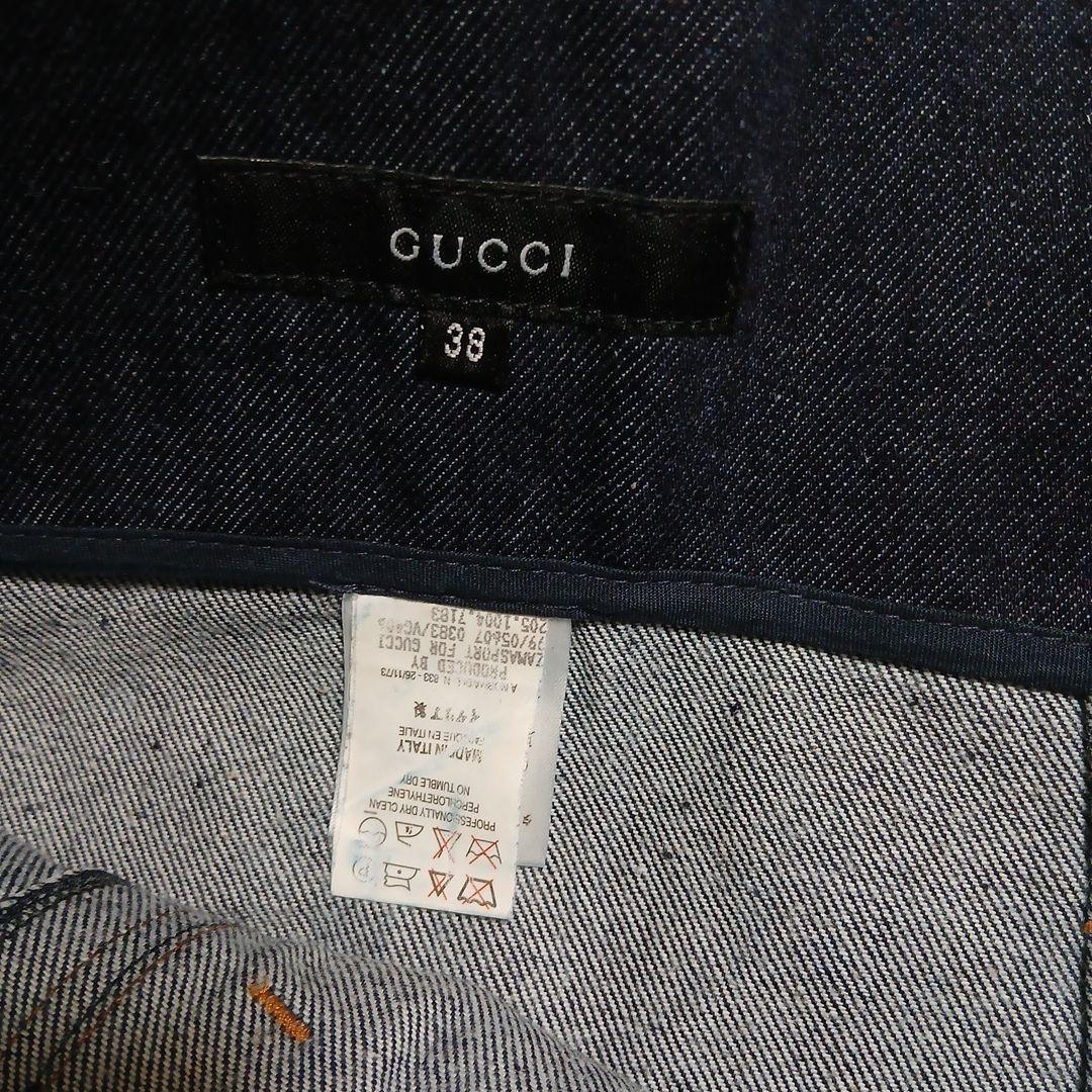✨GUCCI✨グッチ✨デニムスカート✨紐付き✨ハイウエスト✨スタイル自慢❤