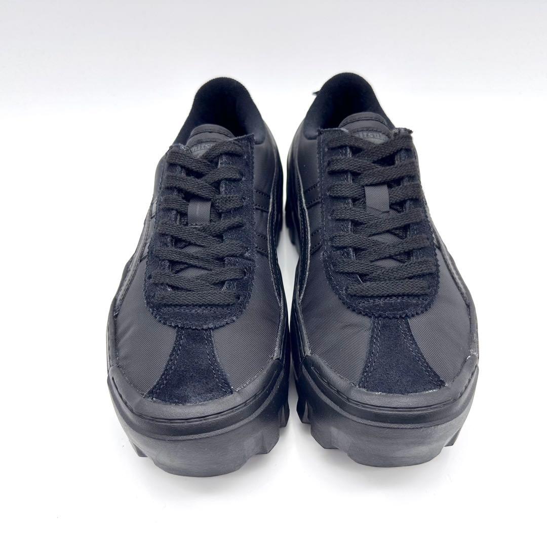 極美品】オニツカタイガー デレゲーション チャンク ブラック スエード