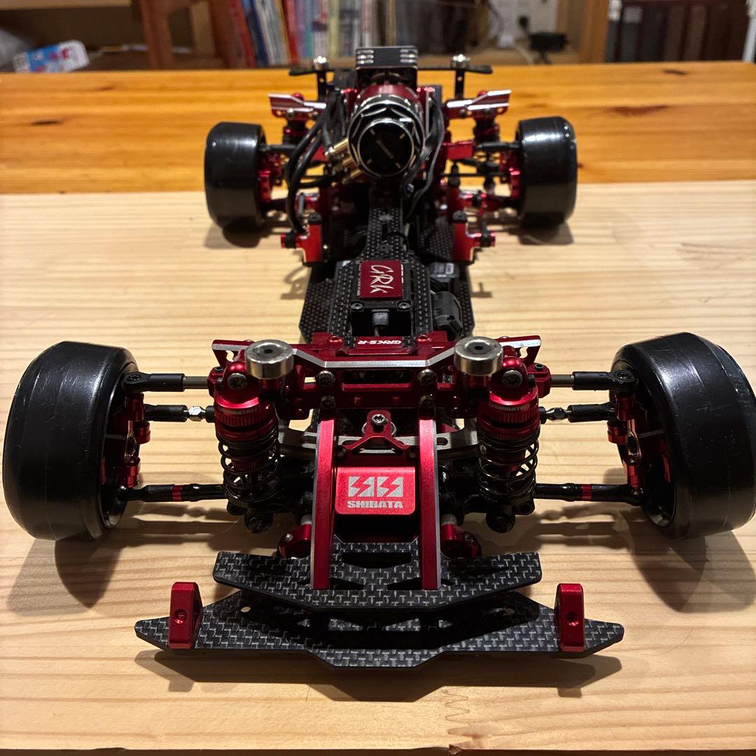 SHIBATA GRK5R レッド メカ付き(受信機外し) フルオプション - メルカリ