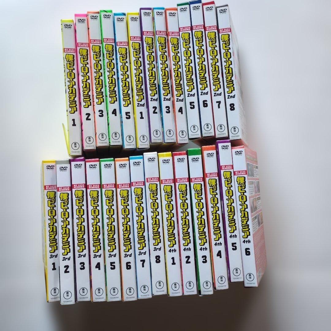 セル版 僕のヒーローアカデミア Vol.1〜4th DVD 合計27商品セット
