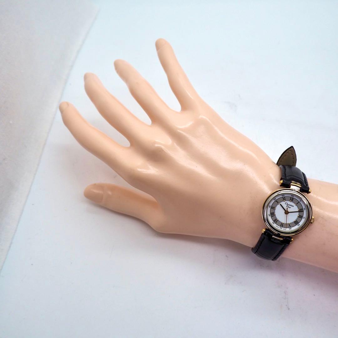 725 稼働 Dior時計 箱付き レディース 3005 クリスチャンディオール