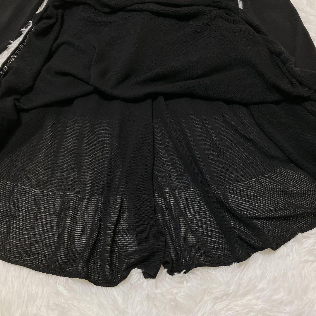 美品 マーレット ADDISON ニットワンピース 根岸由香里さん着 ティアード