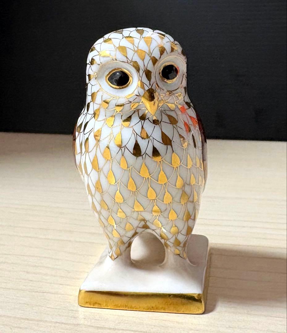 3000個限定品 HEREND ヘレンド 世界のふくろう 『アテナのふくろう