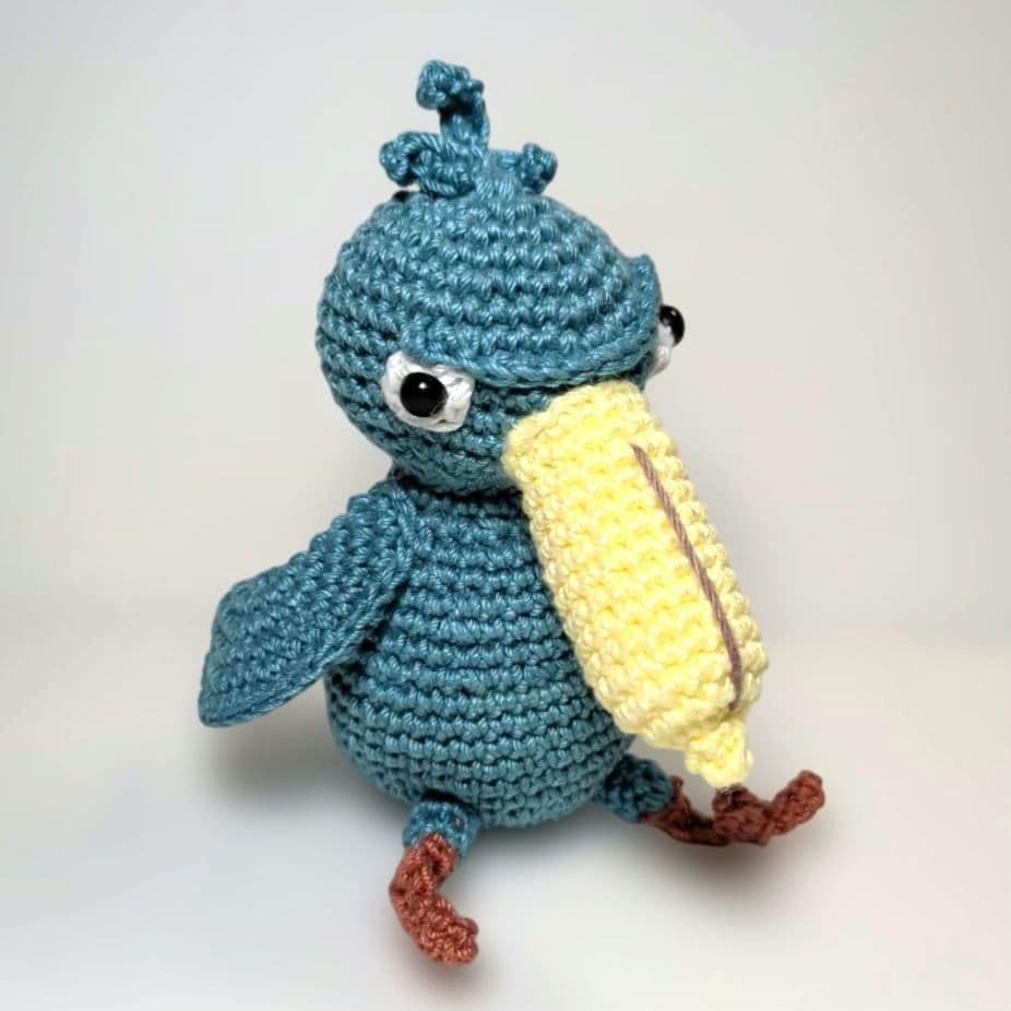 あみぐるみ ハシビロコウ - メルカリ