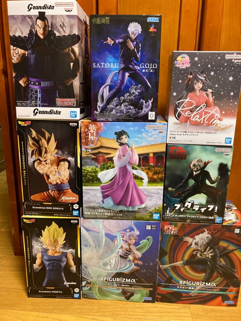 プライズフィギュア9体まとめ売り - メルカリ