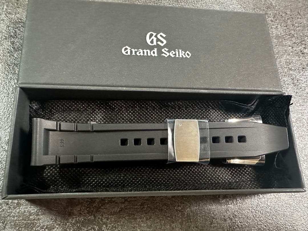 Grand Seiko ラバーベルト ノベルティ ブラック 22mm - メルカリ