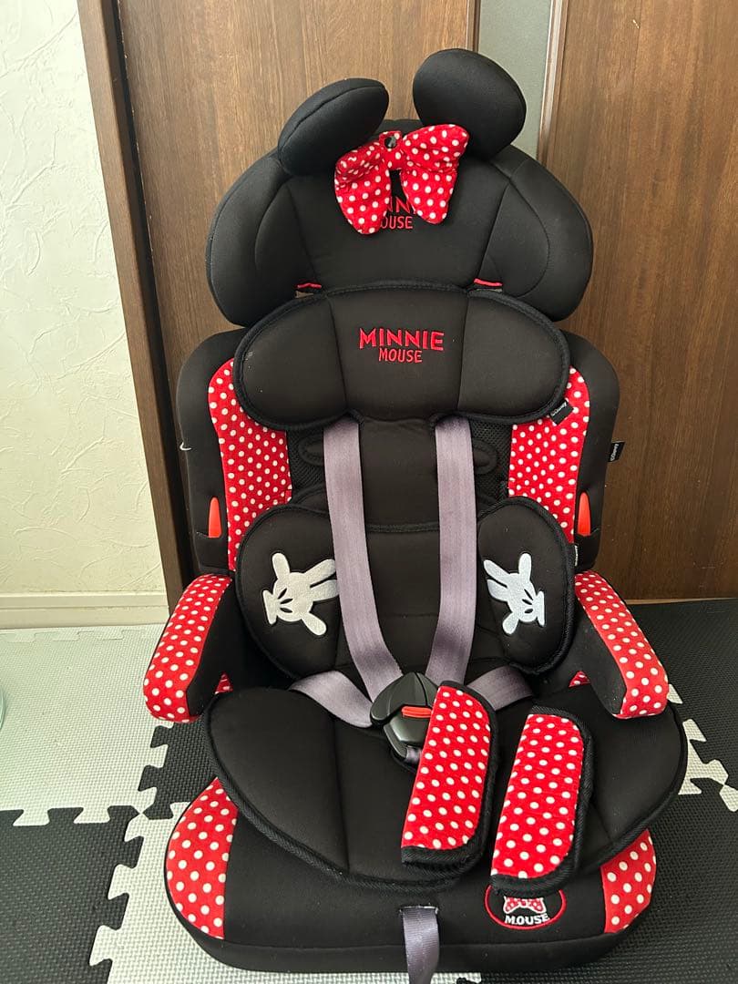 ミニーマウスモデル 西松屋限定 ジュニアシート 3WAY ディズニー