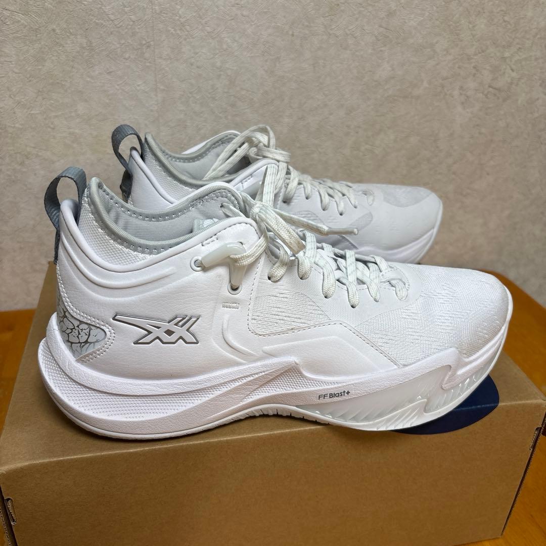 シューズ(男性用) NOVA SURGE LOW2 asics 26.5 US8.5 white Asics Basketball shoes NOVA SURGE LOW 2 Ivory/Chili Flake 1061A051