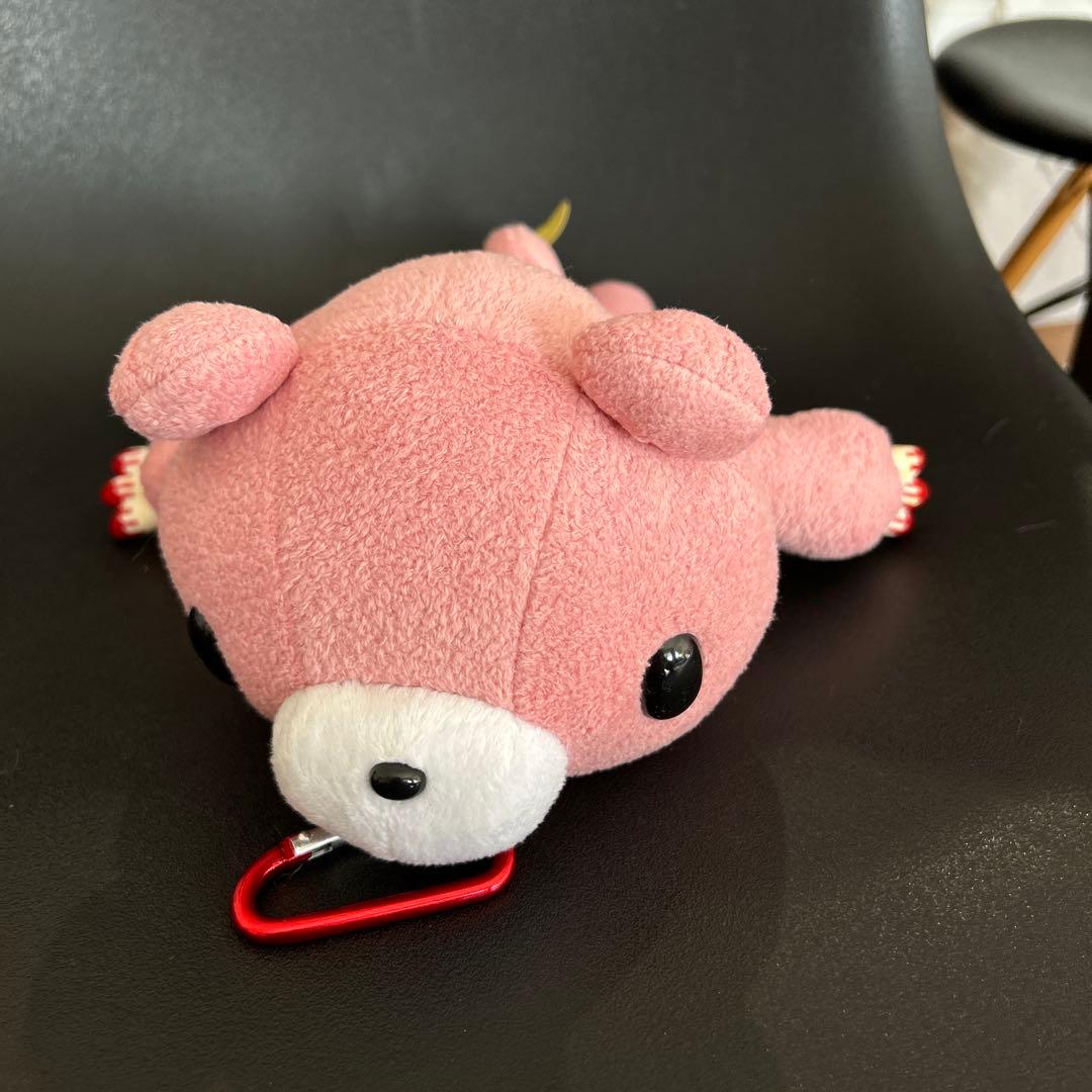 脱グルーミー咬筋力自慢ポーチカラビナ付き ピンク - メルカリ