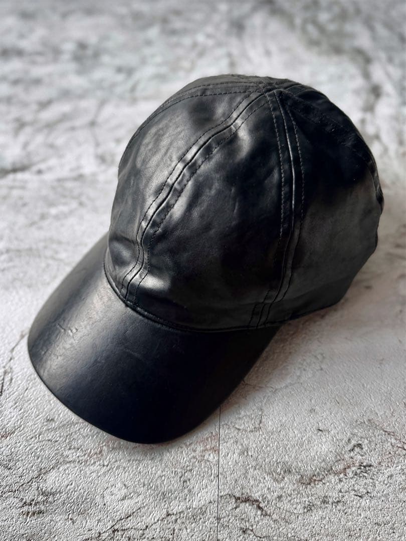超希少 GUIDI × PRASTHANA LEATHER CAP グイディ - メルカリ