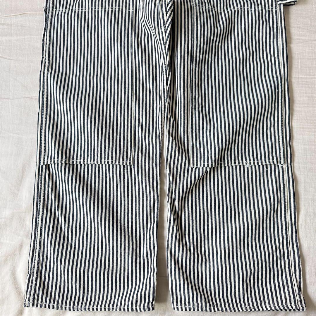 TCB jeans HANDYMANオーバーオール ヒッコリー 34 美品 - メルカリ