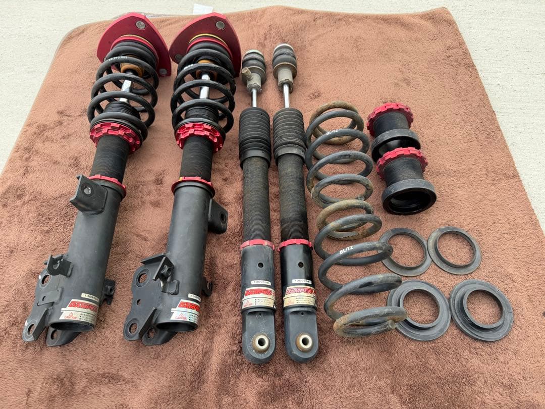 RK1 RK5 ステップワゴン ブリッツ ZZ-R 車高調 減衰調整 程度良