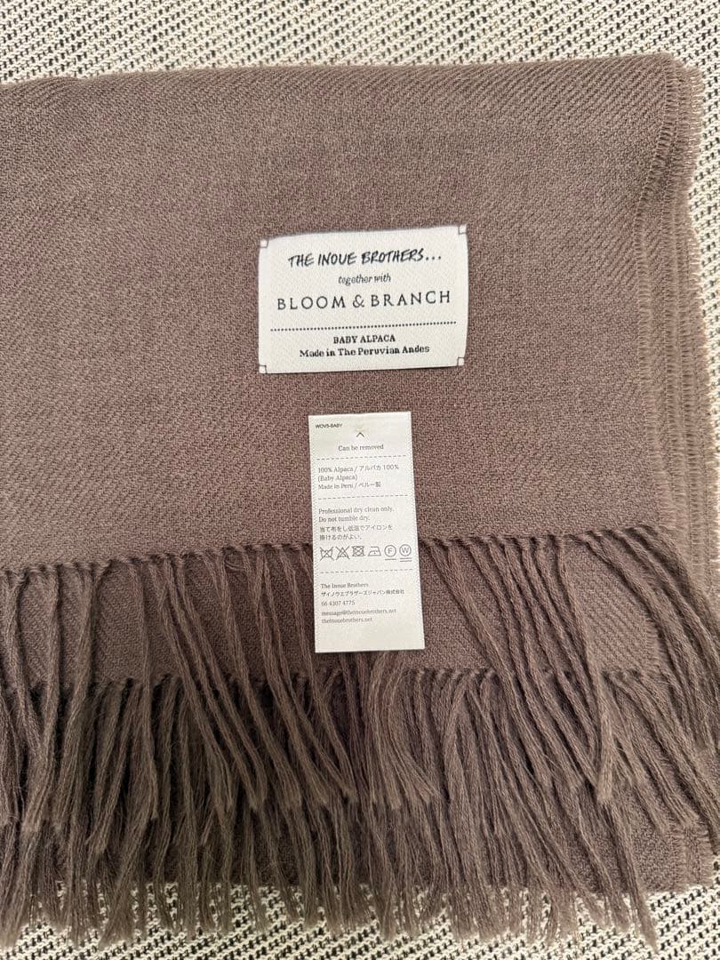 BLOOM&BRANCH別注 THE INOUE BROTHERS マフラー - メルカリ