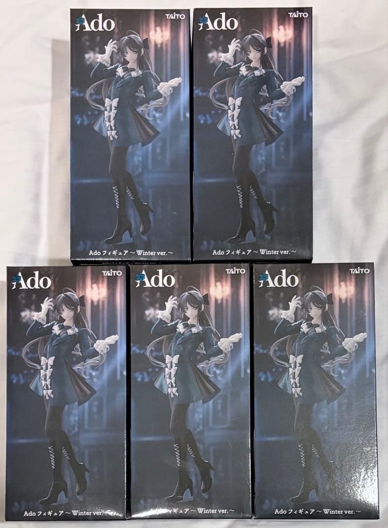 ラウンドワン限定 Adoフィギュア Winter ver. 5個セット - メルカリ