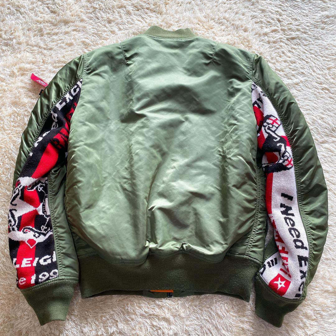 ラリー RALEIGH MA-1 カスタム アルファ カーキ L メンズ - メルカリ