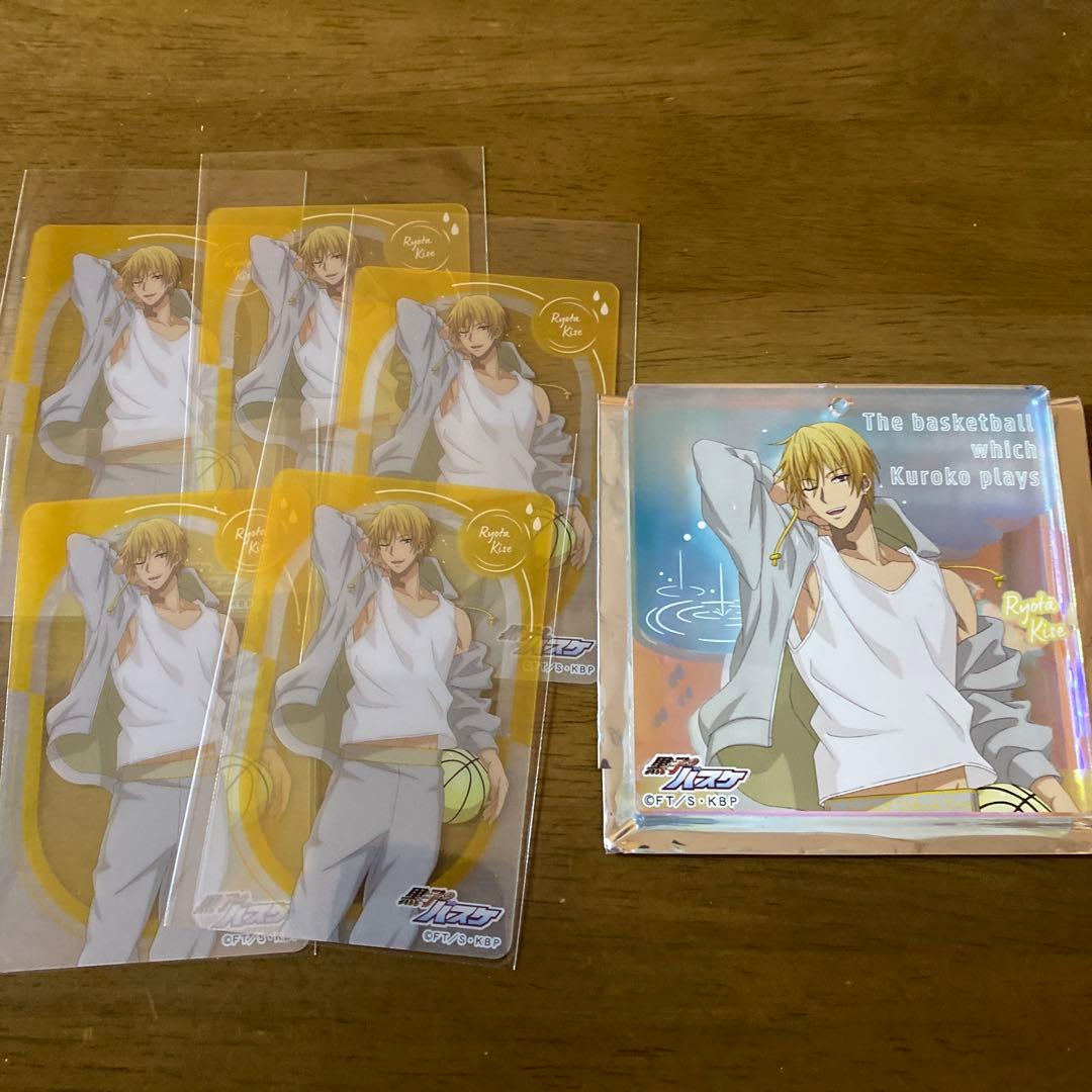 黒子のバスケ　アクリルブロッキー　カード　黄瀬 黒子のバスケ ダイカットアクリルブロック「黄瀬涼太