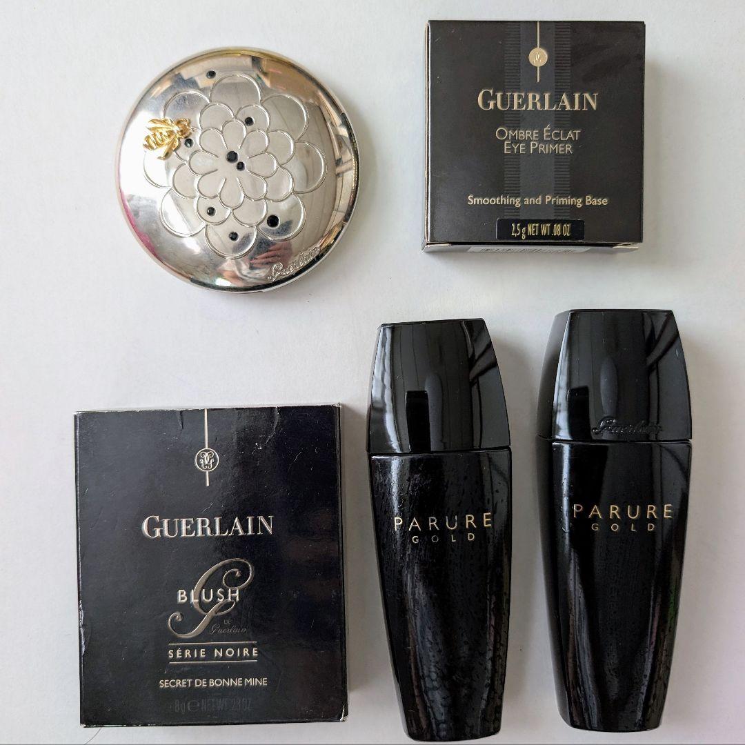 中古デパコス】GUERLAIN メテリオット、チーク等 計5点セットまとめ
