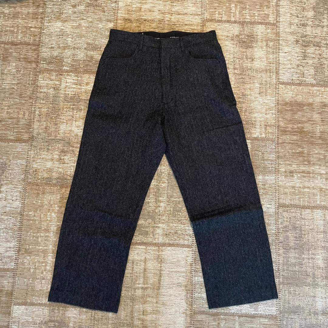 最終値下※ FARAH No Tuck Wide Straight Pants - メルカリ