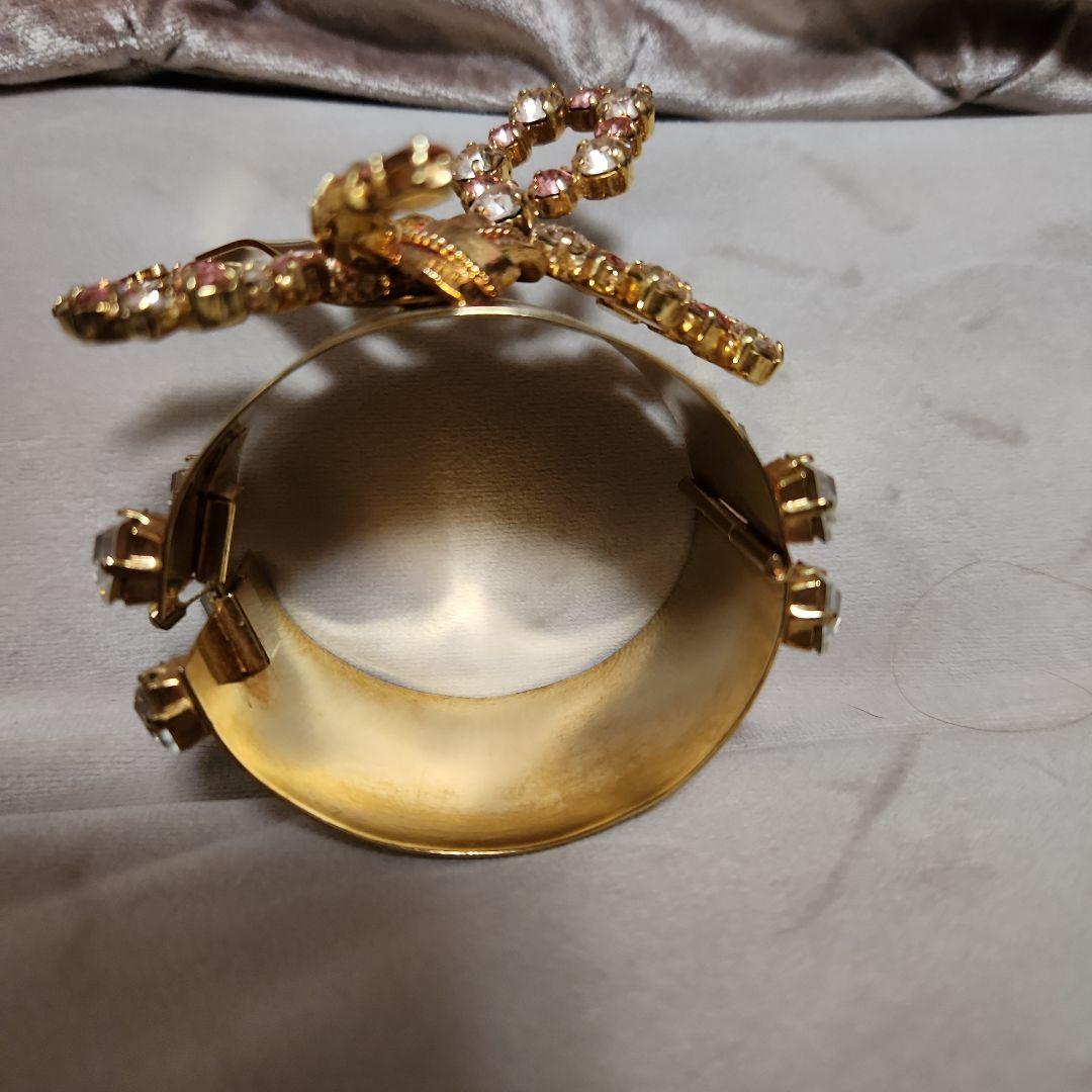 激レアロゴ入り☆ディースクエアード☆ビジューリボンバングル - メルカリ