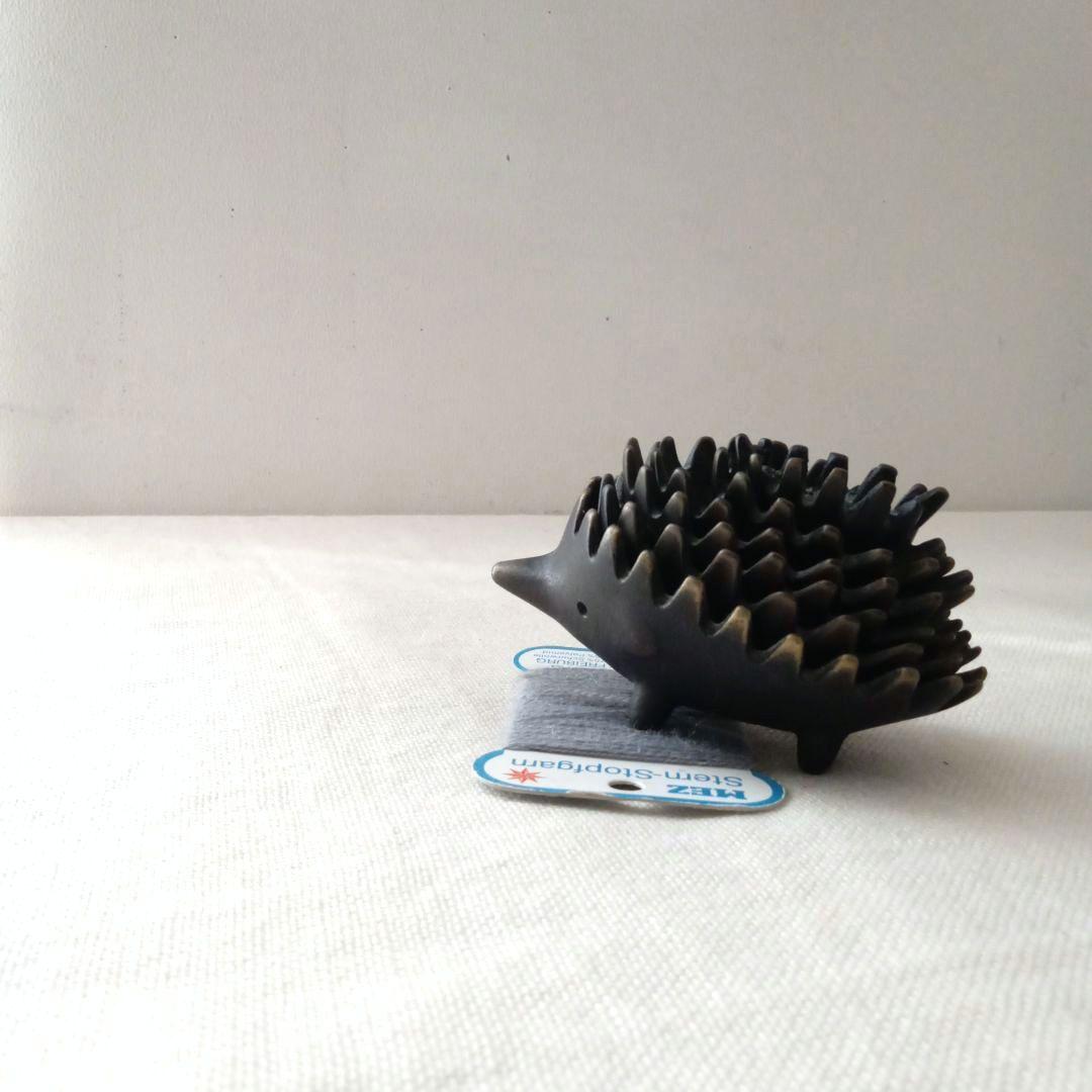 ヴィンテージ Walter Bosse ウォルター ボッセ 真鍮ハリネズミ Walter Bosse ハリネズミの灰皿 リブロダクト品 ウォルター ボッセ