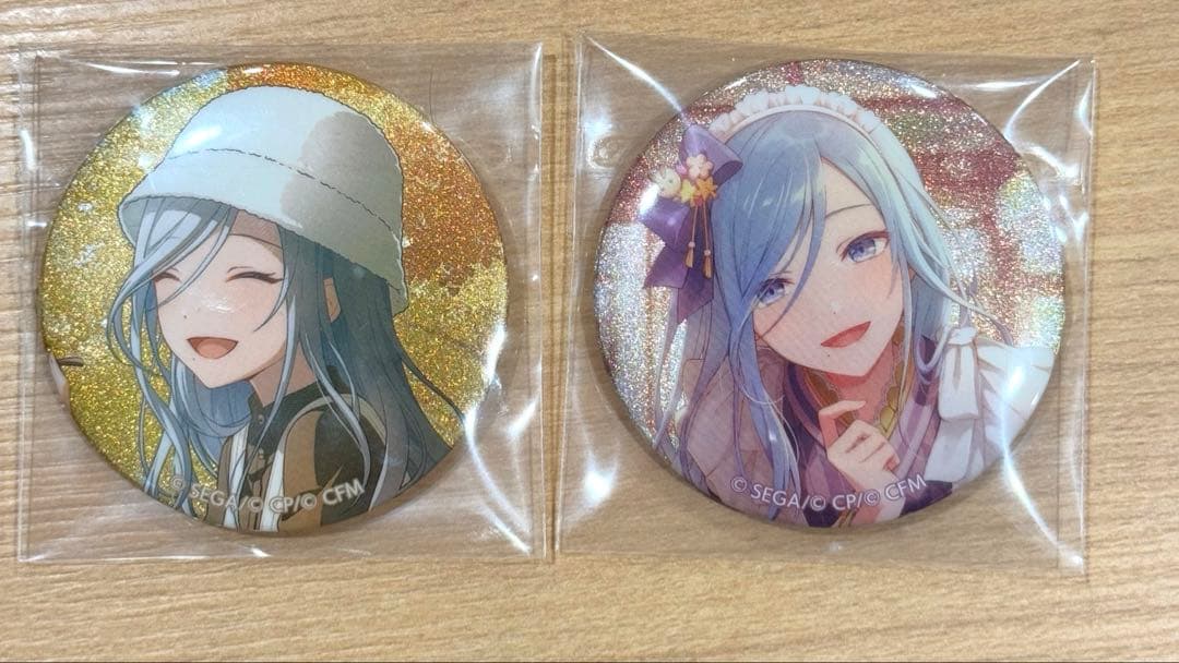 プロセカ グリッター缶バッジ 47C 48C 日野森雫 - メルカリ