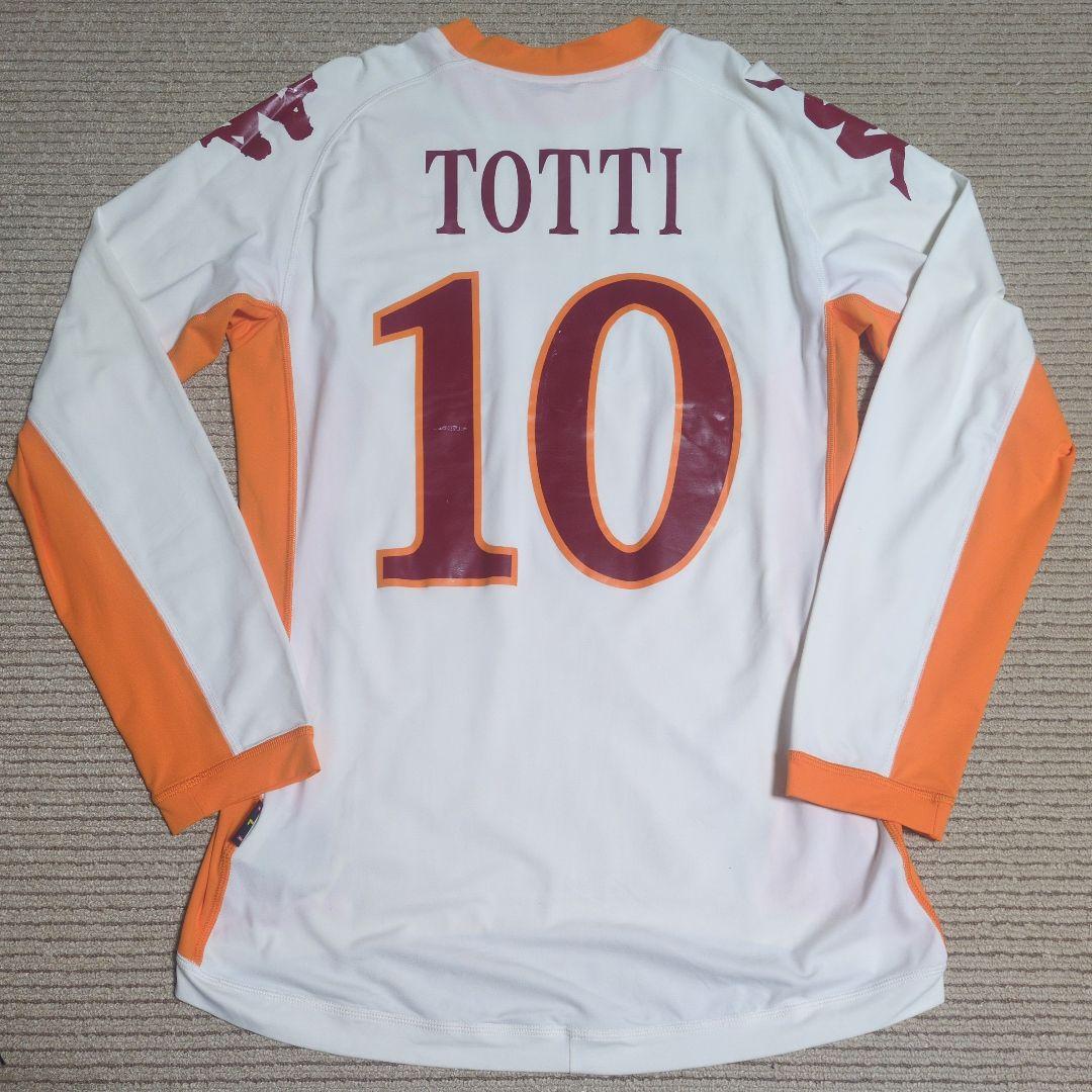 ASローマ フランチェスコトッティ ユニフォーム 長袖 正規品L - メルカリ