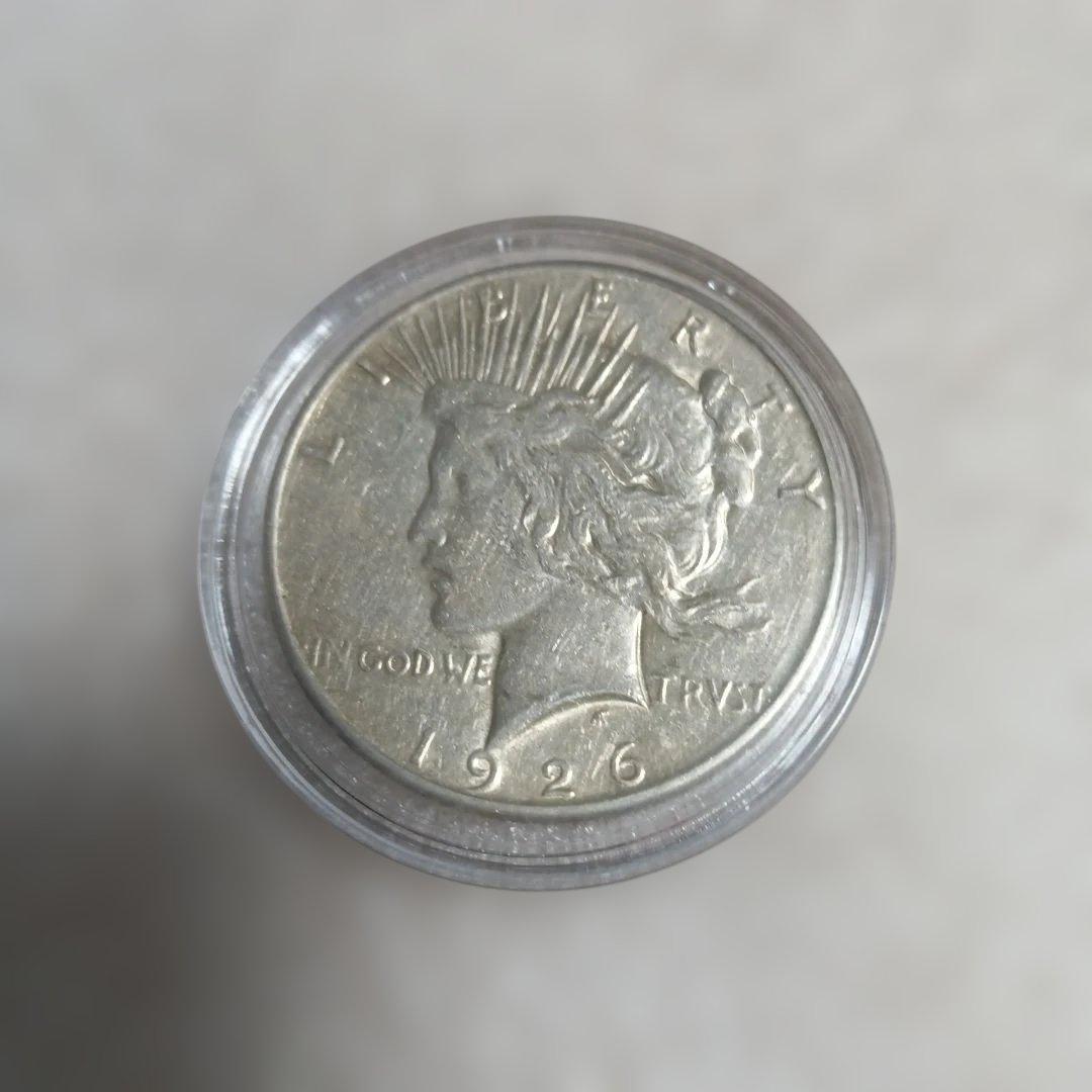1926年 アメリカ1ドル銀貨 「ピースダラー」【銀90%】 - メルカリ