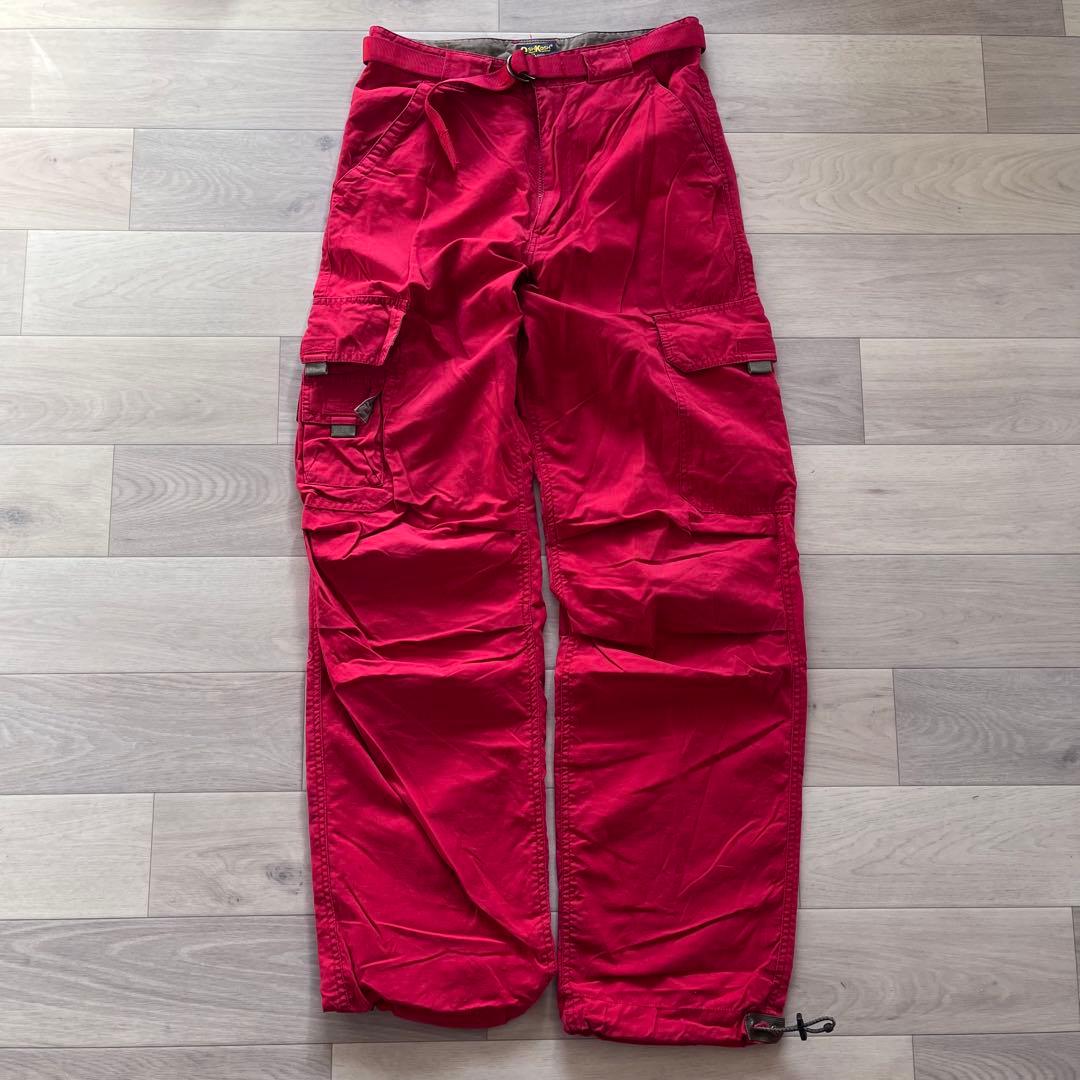 00s oshkosh カーゴ パンツ パラシュート 赤 y2k archive - メルカリ