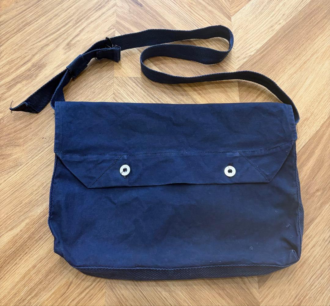 実物 30s フランス軍 M38ブレッドバッグ インディゴカラー 40s 50s