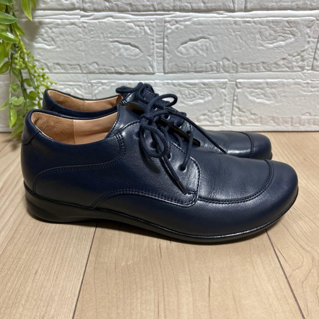 【新品半額相当 定価42,900円】GANTER レザー 23.5cm