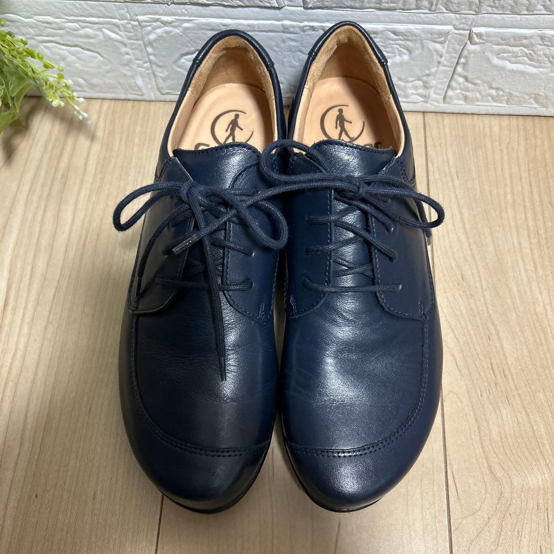 【新品半額相当 定価42,900円】GANTER レザー 23.5cm