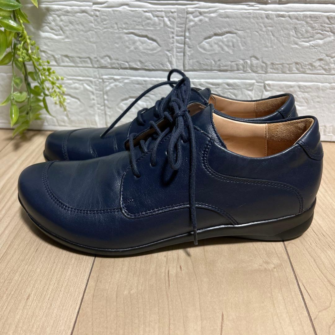 【新品半額相当 定価42,900円】GANTER レザー 23.5cm