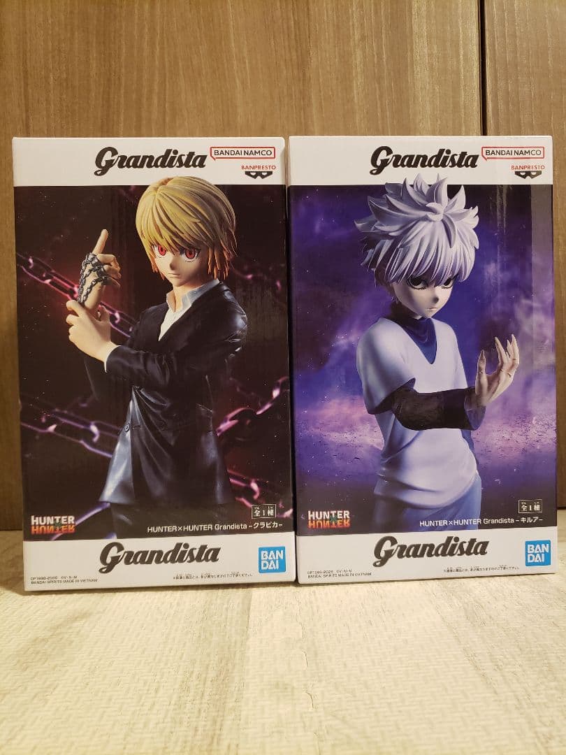 HUNTER×HUNTER Grandista キルア クラピカ フィギュア - メルカリ