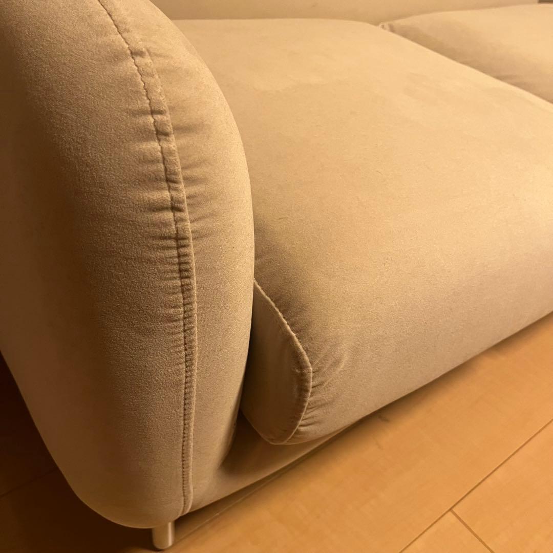 ちゃん様専用】ソファ エルメソファ ホワイト Francfranc 一人暮らし