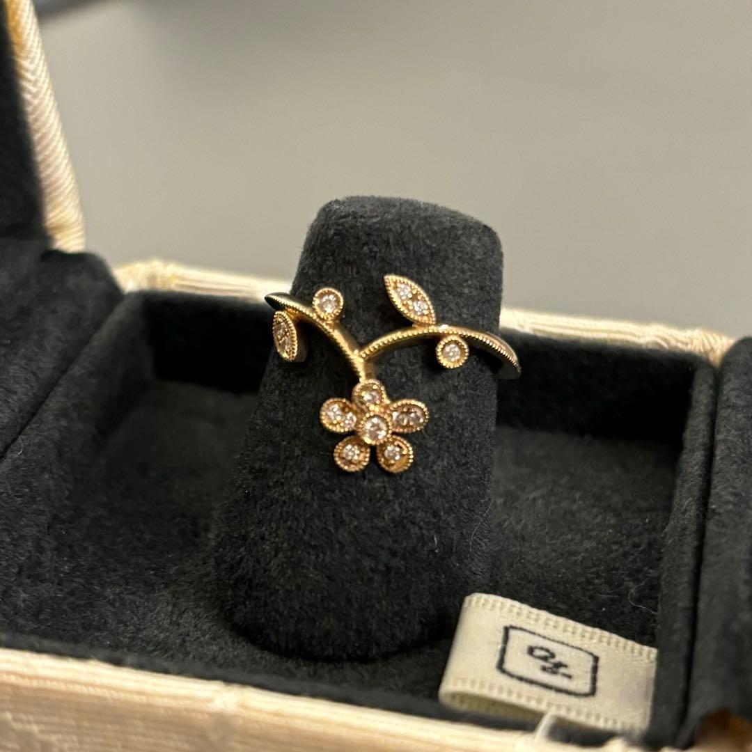 セール中】Abheri アベリ ダイヤモンド リング ピンクゴールド 8.5号