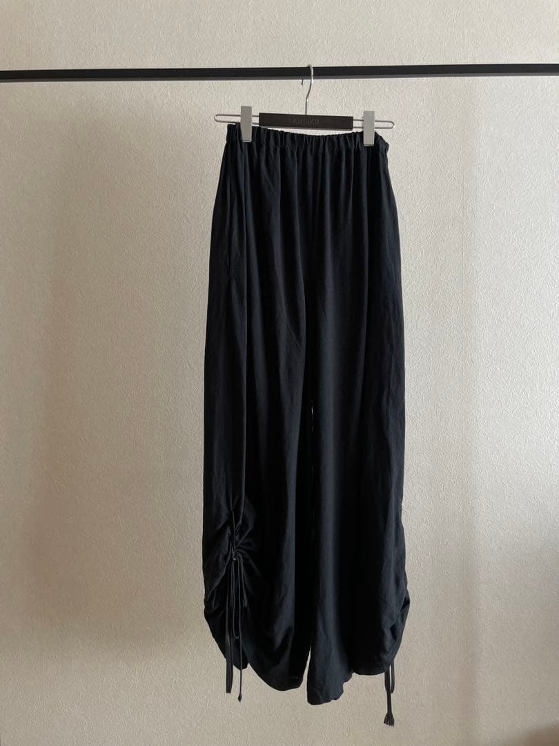 パンツ kujaku 20ss mube pants kujaku - ムベ パンツ - mube pants - Black | ADDICT WEB SHOP