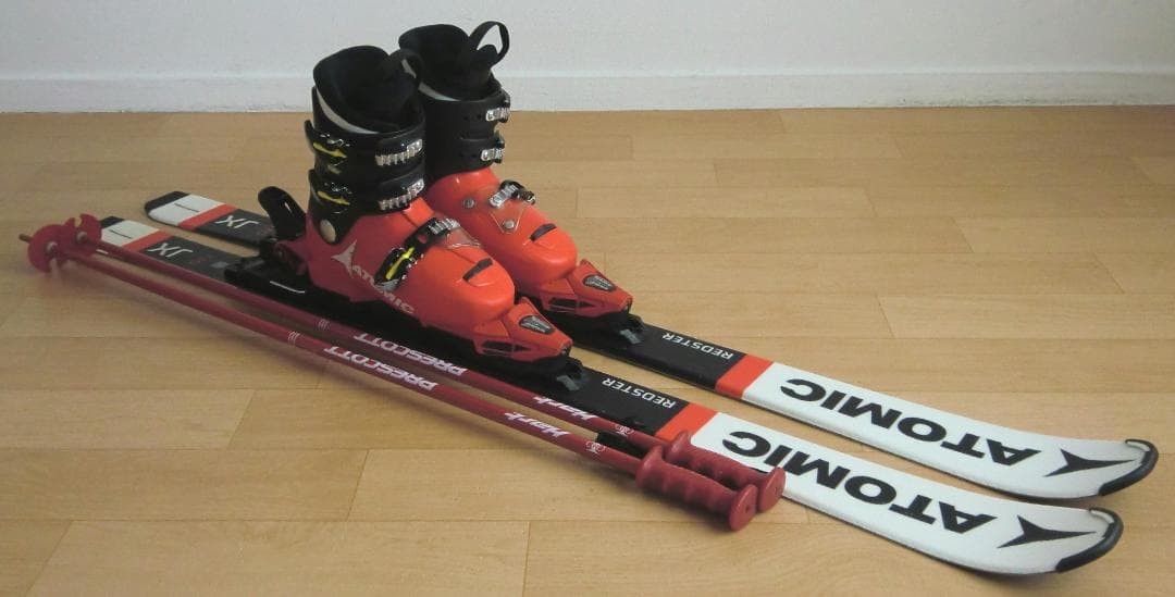 □□11月限定□送料無料□アトミック□ジュニア用スキーセット