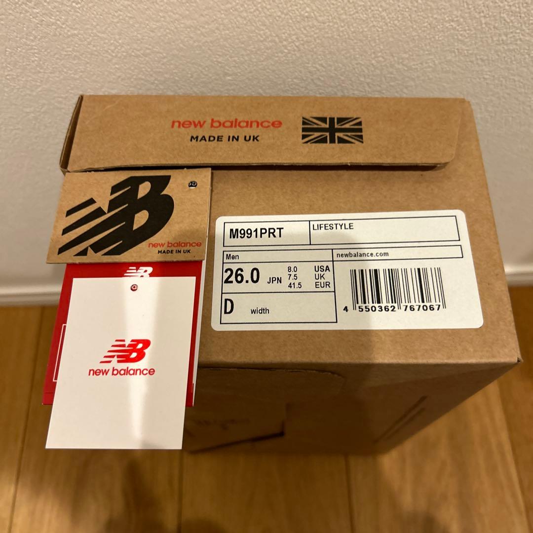 New Balance 991 Washed Gray 中古美品 レア 26cm - メルカリ