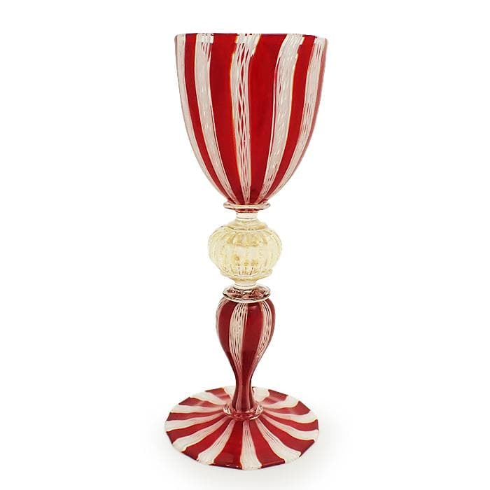 ムラノ MURANO ゴブレット グラス ヴェネチア アンティーク イタリア 楽天市場】ヴェネチアン グラス ムラノ 蓋付 ゴブレット 24金彩