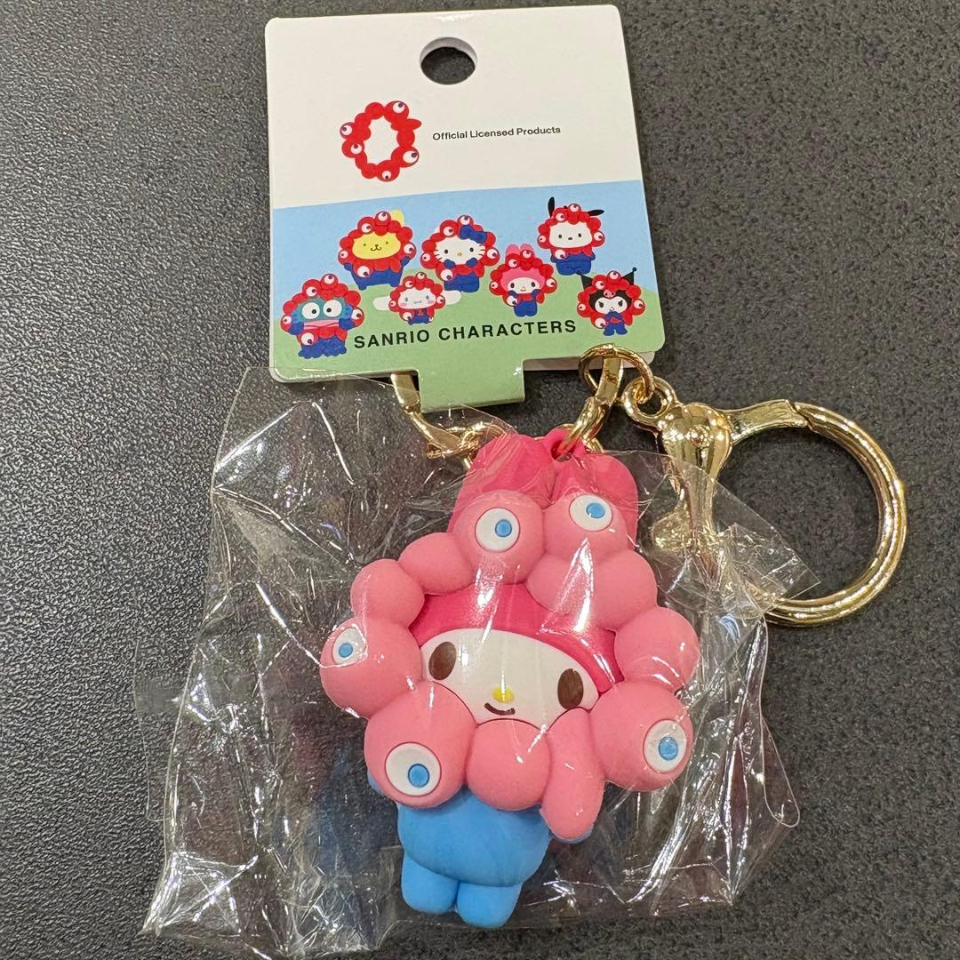 万博 サンリオ ミャクミャク 立体マスコットキーホルダー パステル