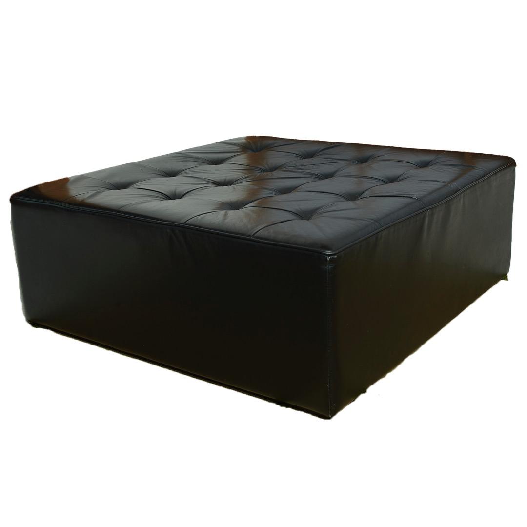 Cassina ブラック オットマン ☆Cassina カッシーナ MARALUNGA マラルンガ 1シーターソファ