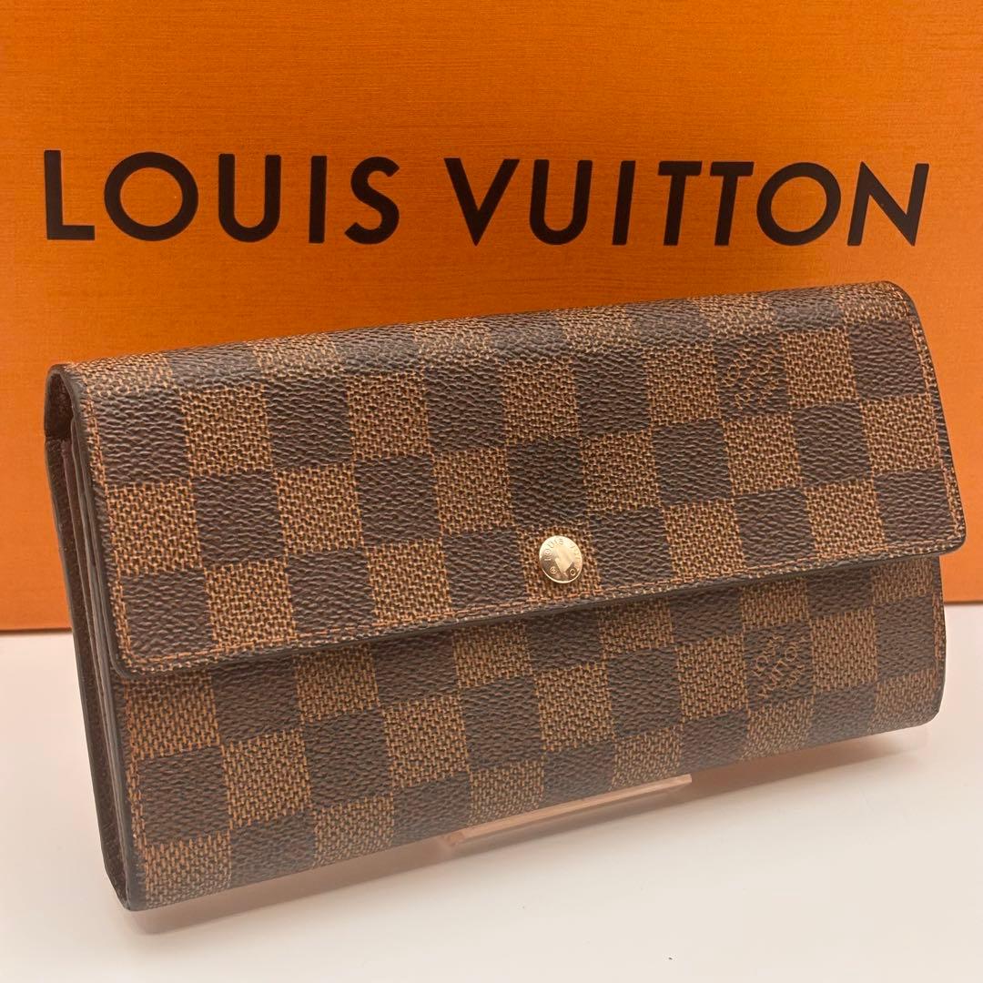 ✨鑑定済み✨ルイヴィトン ダミエ✨長財布 10枚 ポルトフォイユサラ