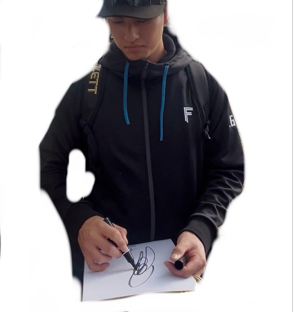 達孝太 北海道日本ハムファイターズ 直筆サイン色紙 春季キャンプ 沖縄