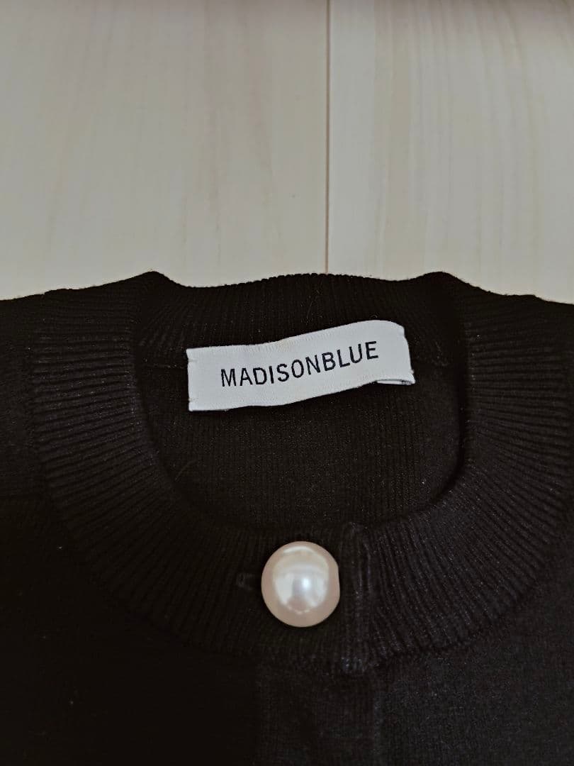 MADISONBLUE マディソンブルー パールジャンプスーツ ブラック - メルカリ