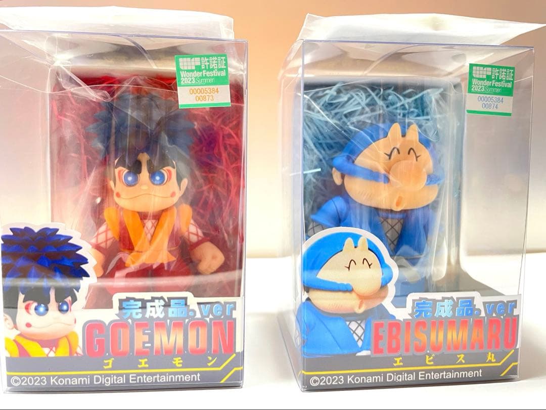 がんばれゴエモン エビス丸 ガレージキット フィギュア　完成品　ワンフェス WF 当日版權 作品：エビス丸（がんばれゴエモン） 発売： ワンフェス