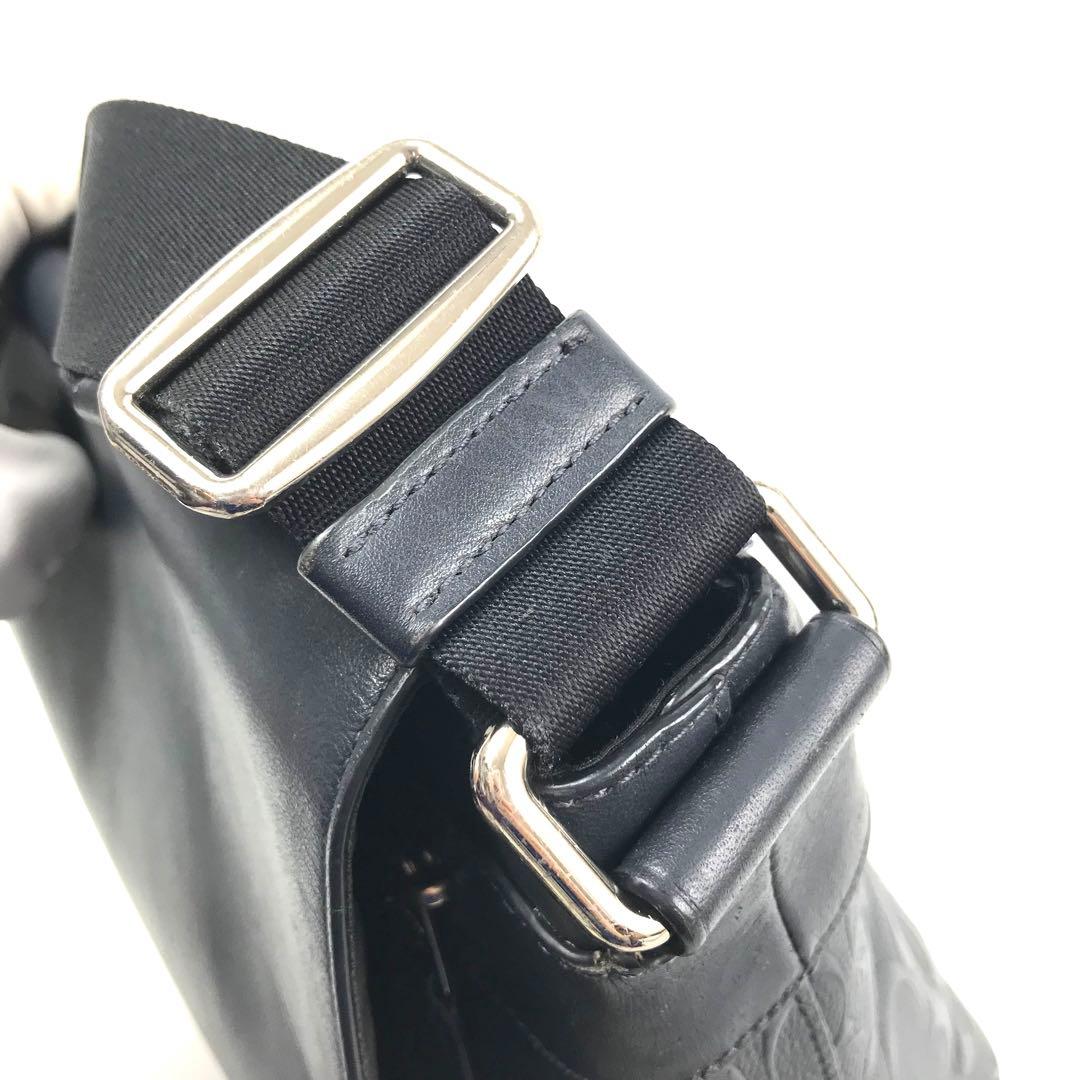 チャーリーパパさま専用】コーチ ブラック ショルダーバッグ 72220