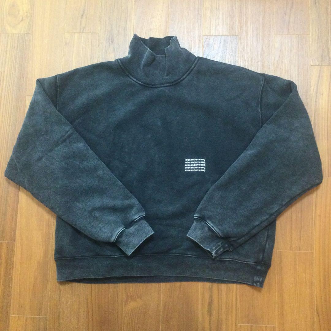 専用【正規品】alexanderwang 黒 ハイネック　スウェット 楽天市場】【アレキサンダー ワン】Alexander Wang ロゴ刺繍