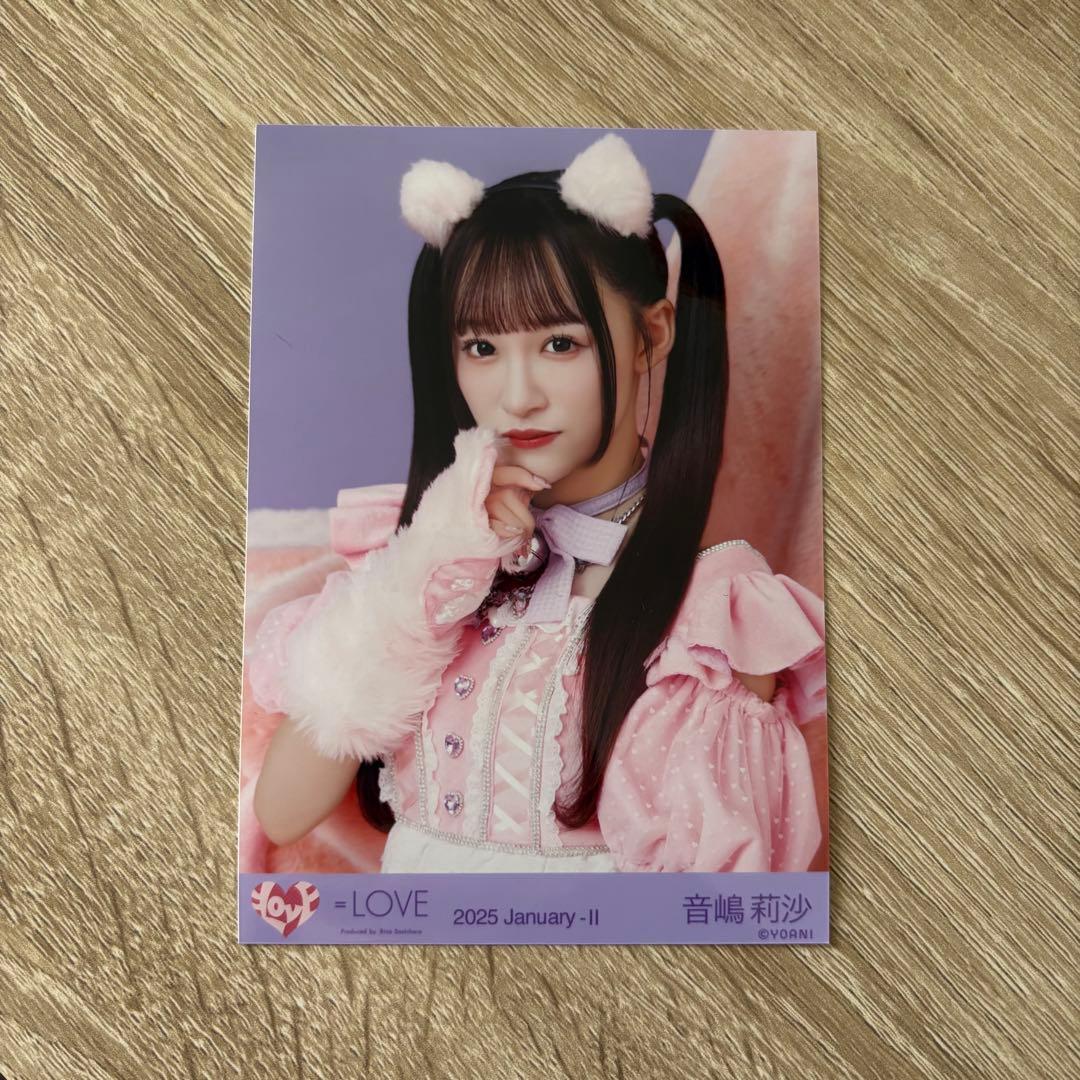 イコラブ 音嶋莉沙 生写真 猫衣装 - メルカリ