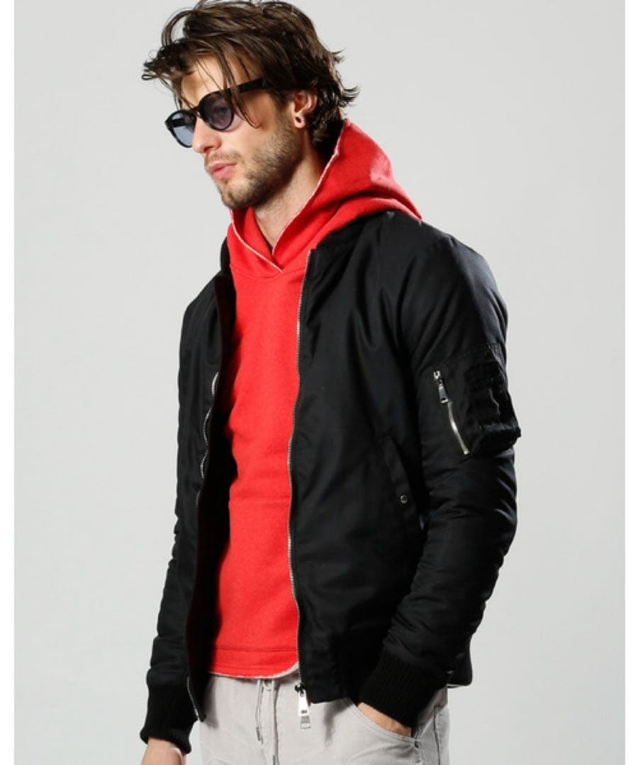 wjk ダブルジェイケイ ny38k PRIMAL OFT MA-1 ジャケット - メルカリ